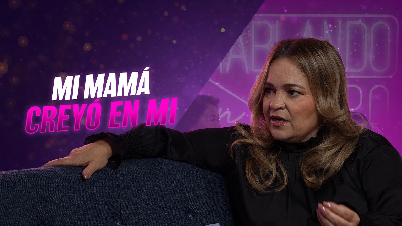 Mi mamá creyó en mi | Jacqueline Alcala | Hablando Claro con Maria Barquin